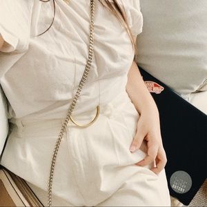 Zara Jeans | Ecru High Waisted Slouchy Pleated Jeans